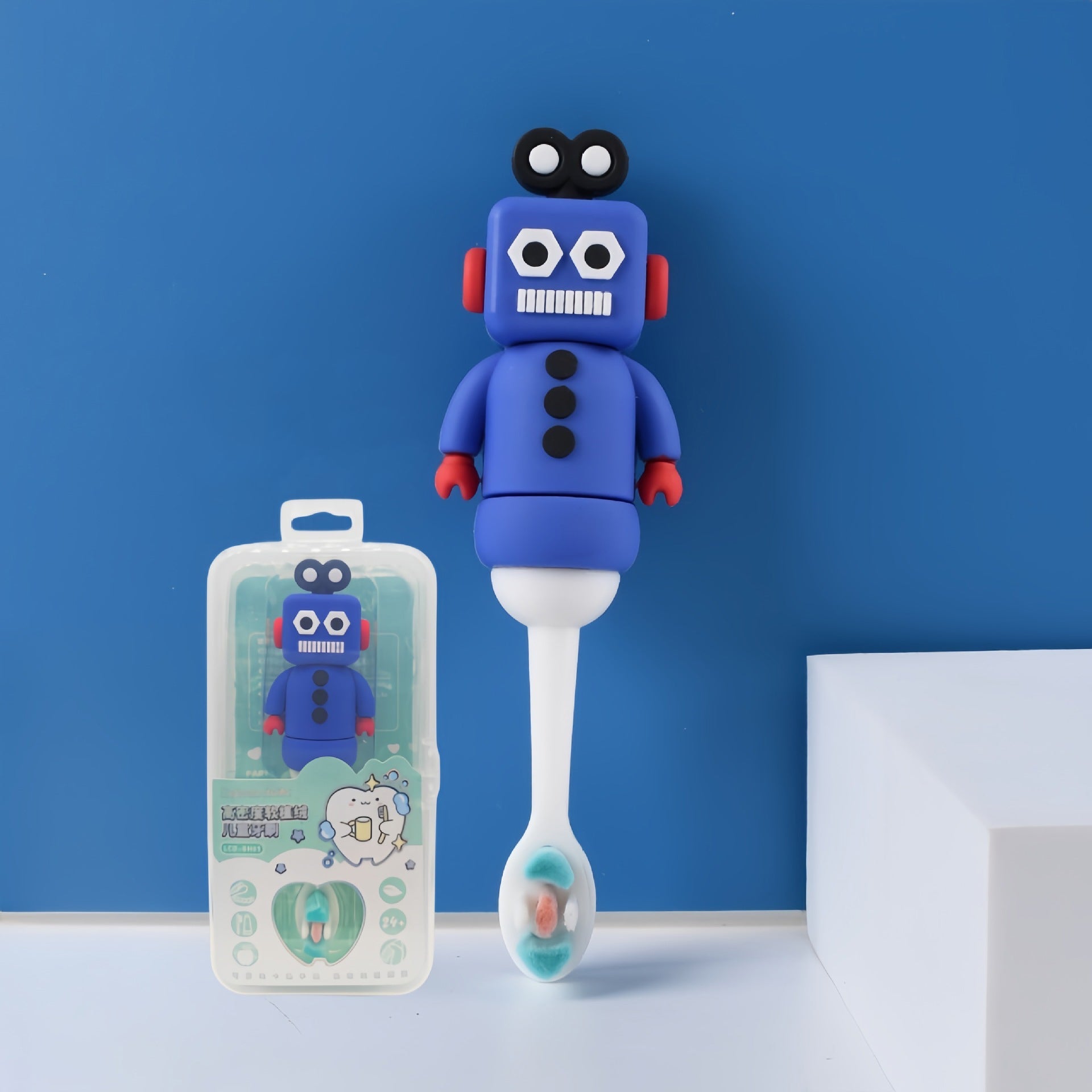 Robot Magic Soft-Bristled Toothbrush