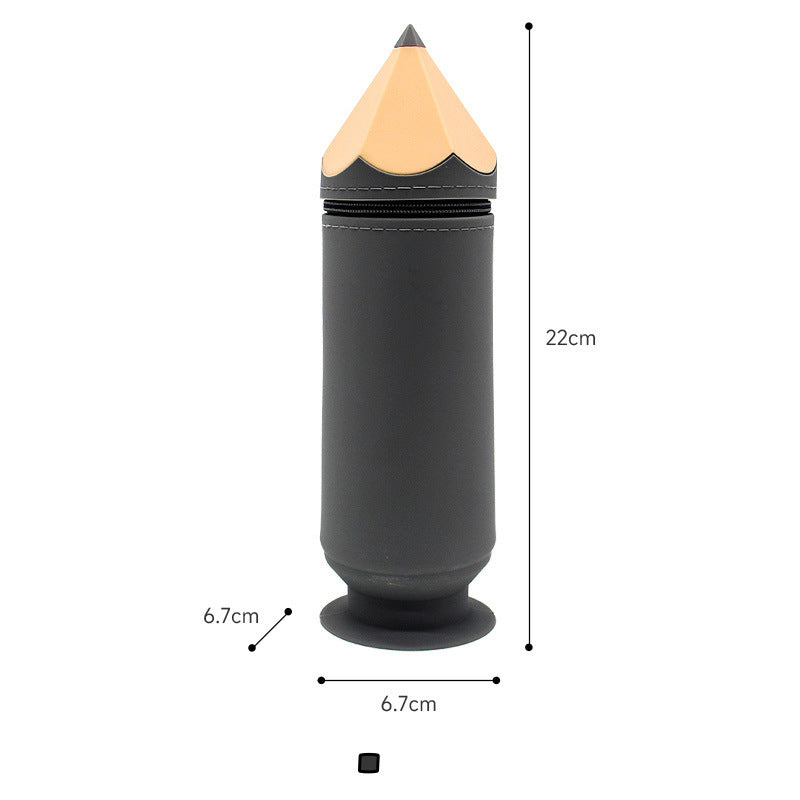 Silicone Soft Zipper Pencil Case | Pouch