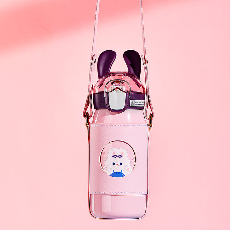 Stay Chill with Bunny Stainless Steel Sipper 530ml