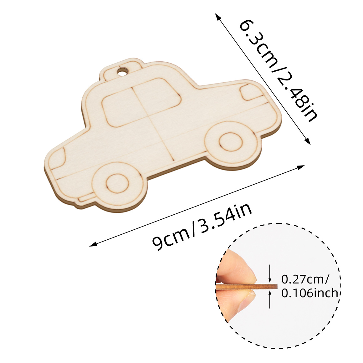 Mini DIY Painting wooden Kit