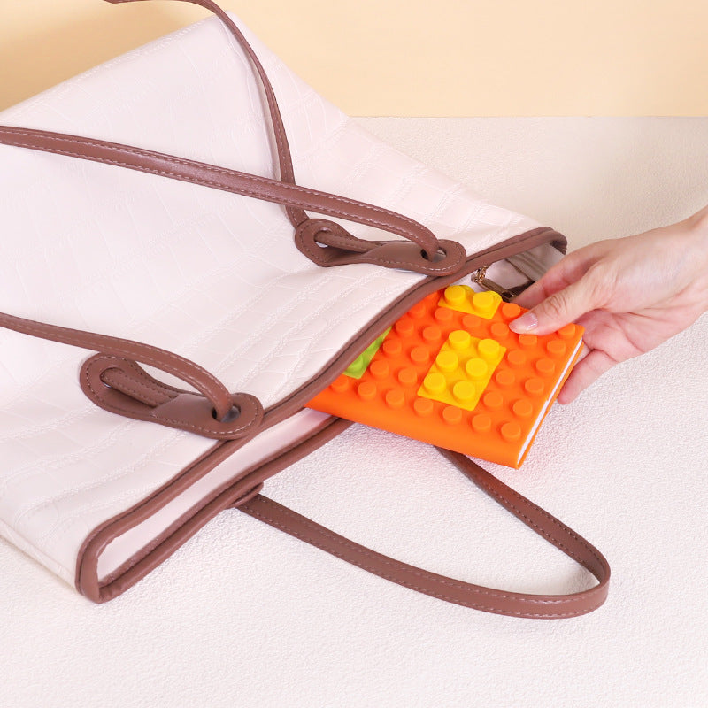 Building Block Puzzle Silicone Diary