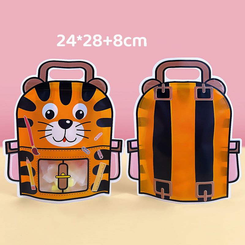 Tiger Candy Zipper Pouch