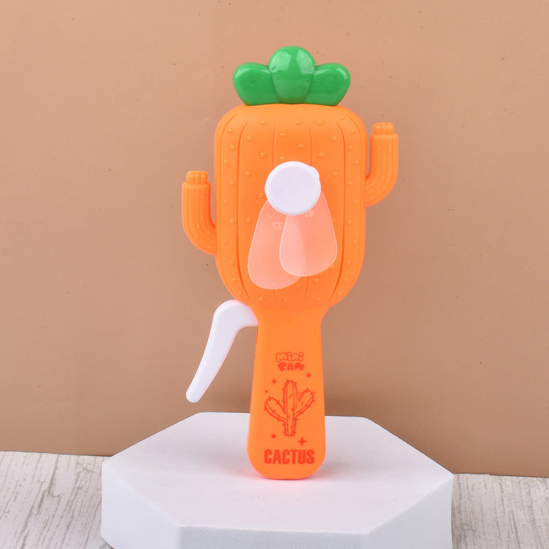 MIni Cactus Shape Hand Pressure Fan