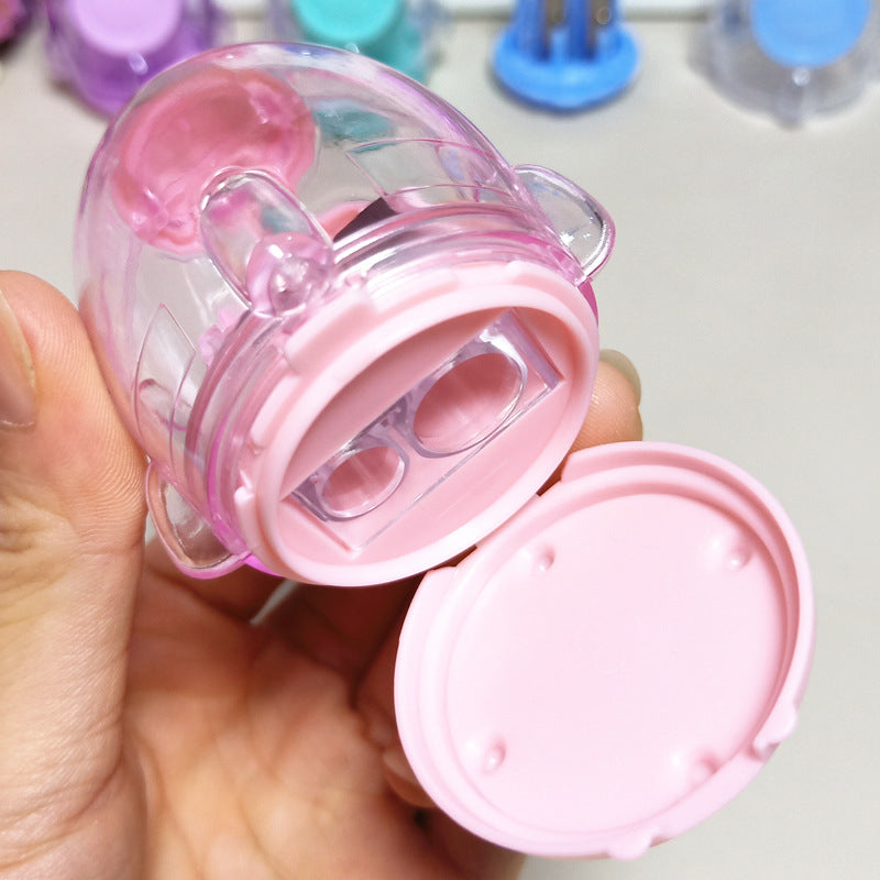 Space Rocket Dual Hole Pencil Sharpener