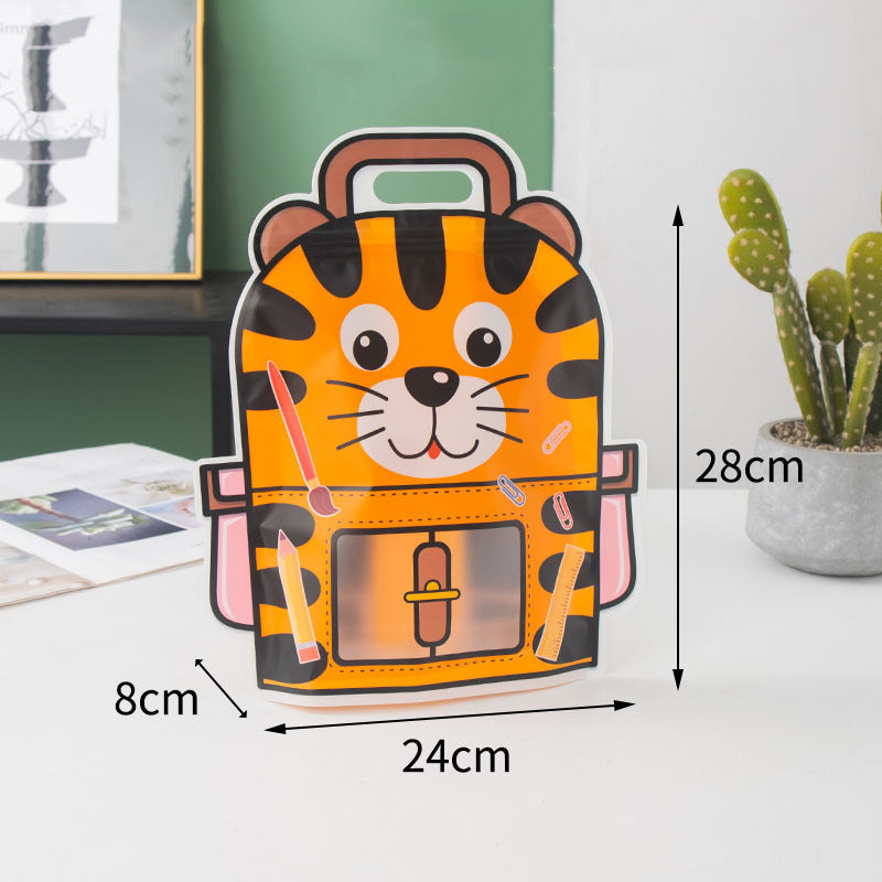 Tiger Candy Zipper Pouch