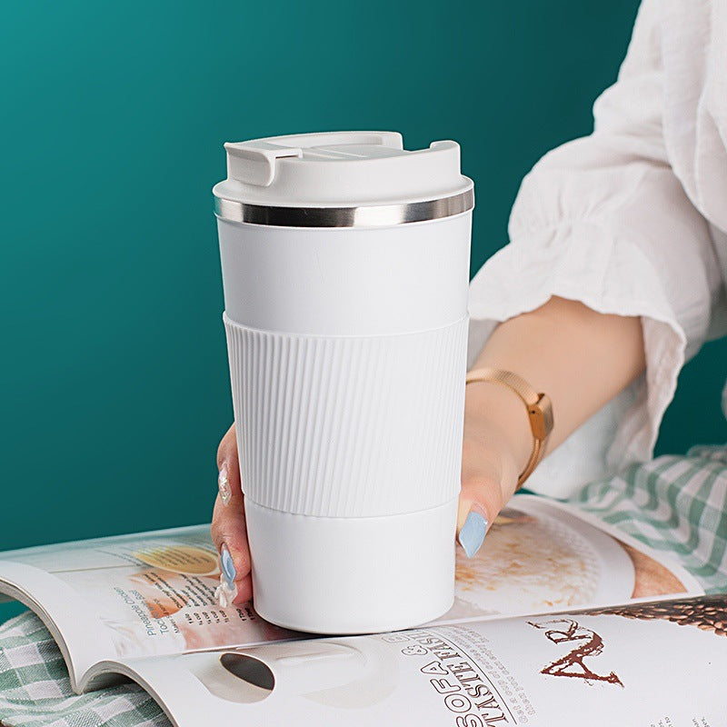 Stainless Steel Vacuum Coffee Mug with Sleeve 510ml