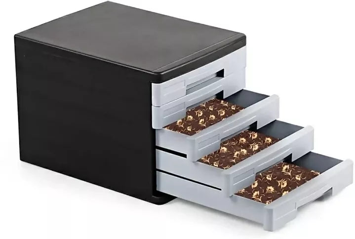 mopak decor Polyester Solid Fridge Mat & Cover Pack of 1 (Brown)