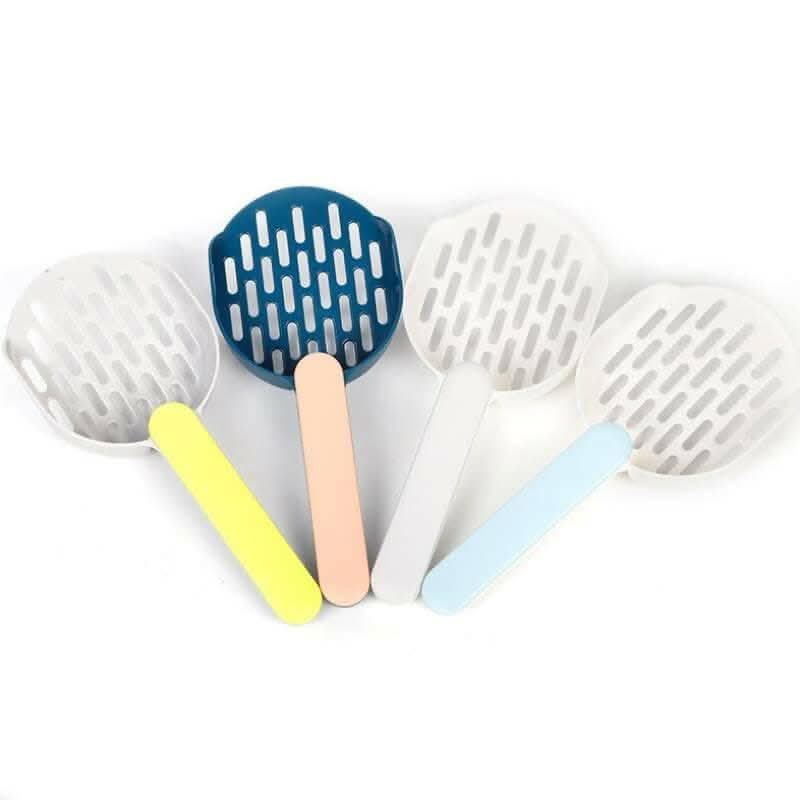PetGains PGBC Durable PP Resin Cat Litter Scoop (Navy Blue)