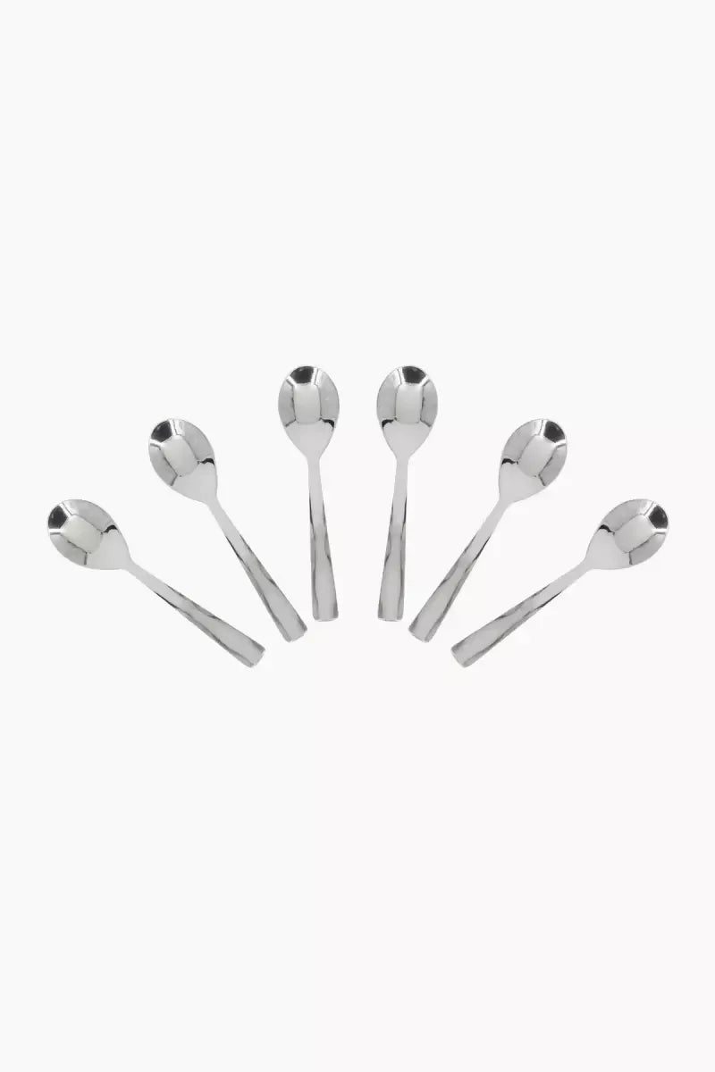 Mondo Stainless Steel Tea Spoon, Set of 6 - 18cm