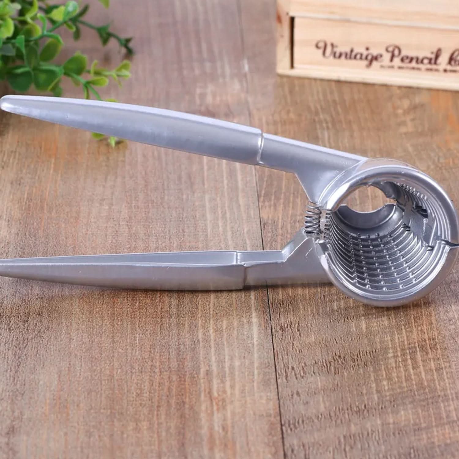 Luxury Stainless Steel Walnut & Nut Cracker with Bottle Opener