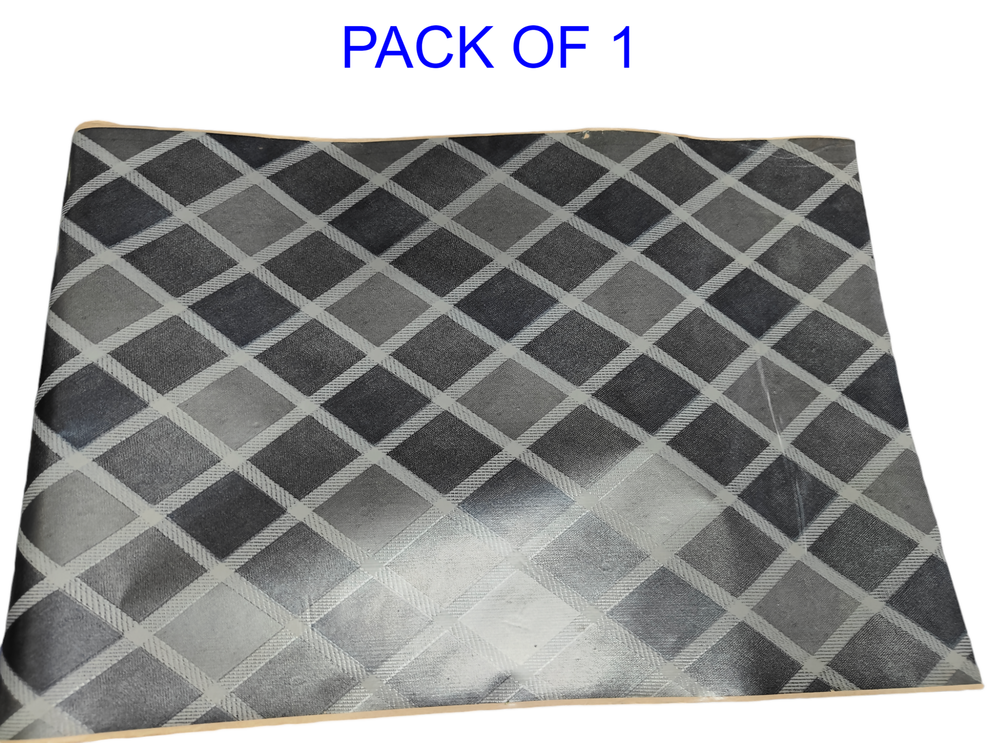 Mopak Decor 1 Meter Shelf adhesive Wallpaper For Wall /Almira,Fridge, Tabletop, kitchen Size - 40 x 100 cm Meter (Pack of 1_Grey)