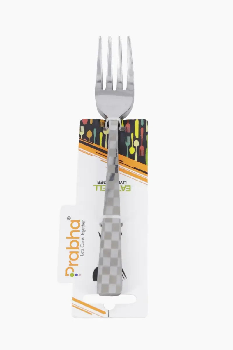 Prabha Stainless Steel Camry Dessert Fork Set - 18cm (Set of 6)