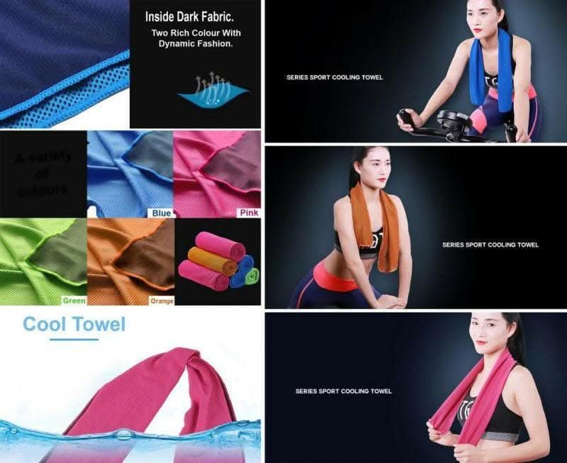 Wt-Tw01 Gym Towel(Rose Red, 30x90 cms)
