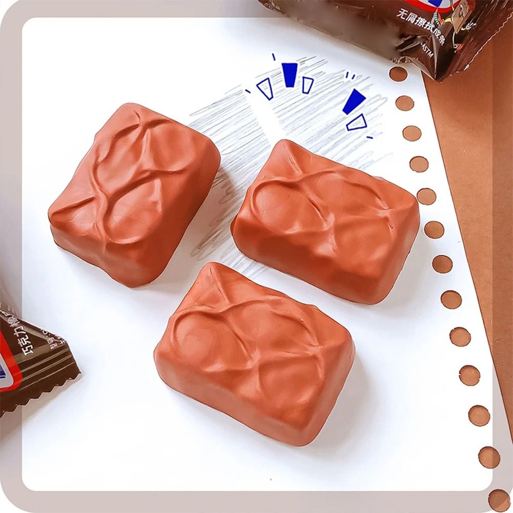 Creative Chocolate Bar Eraser