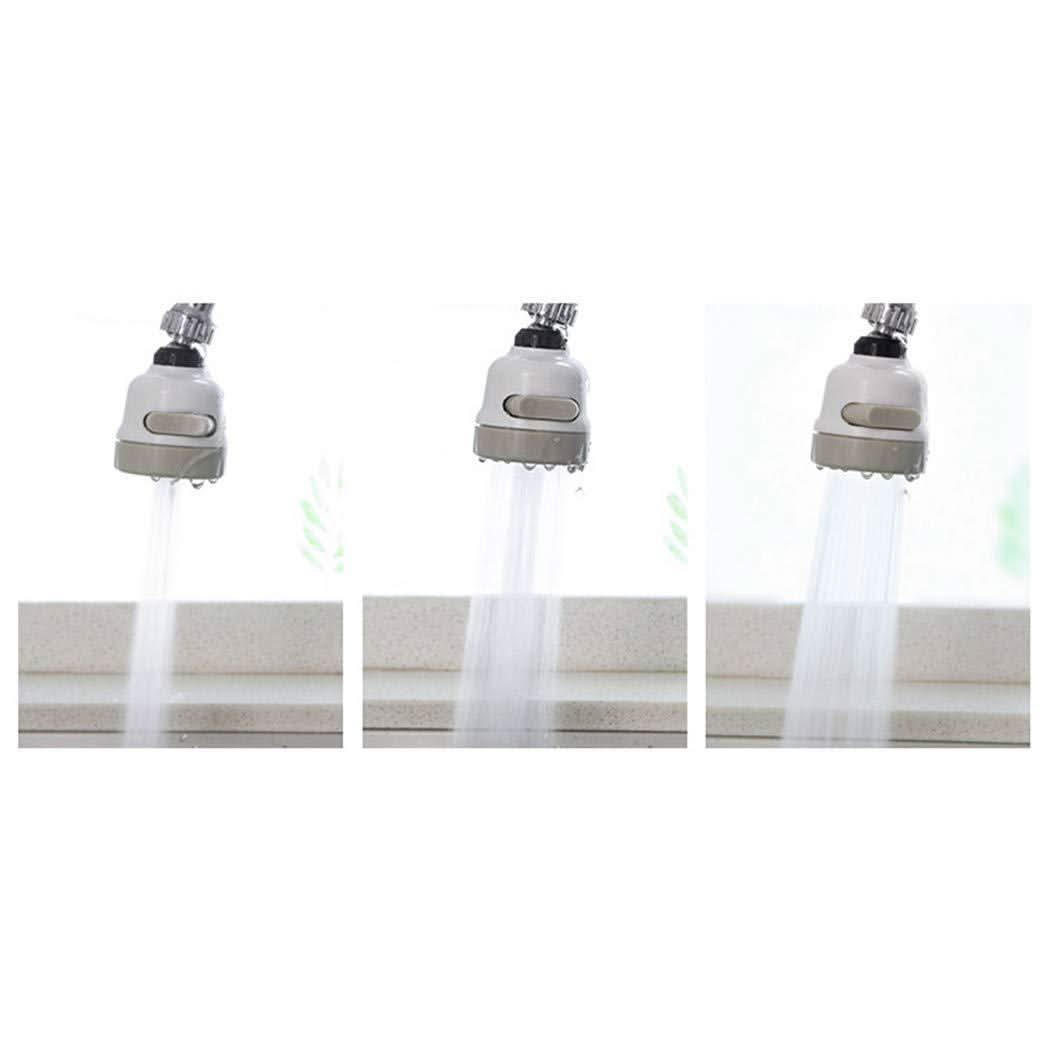 Rotatable Splash Proof 3 Modes Water Saving Nozzle Filter Faucet Sprayer
