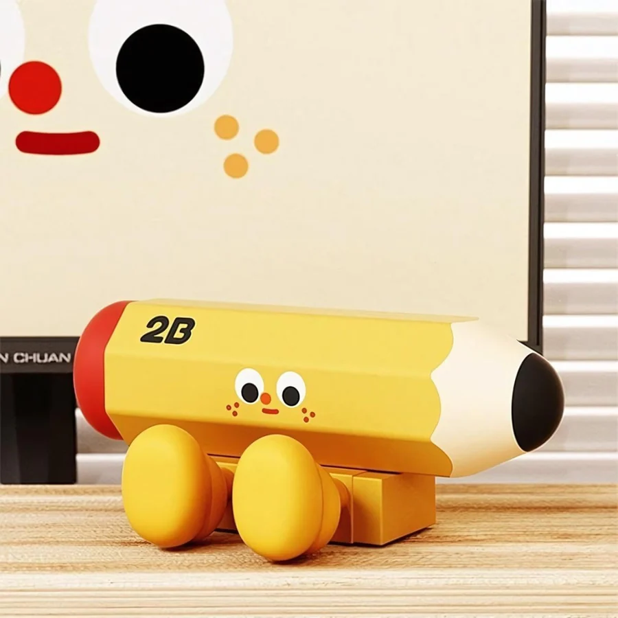 Pencil Shaped Night Lamp with Phone Stand