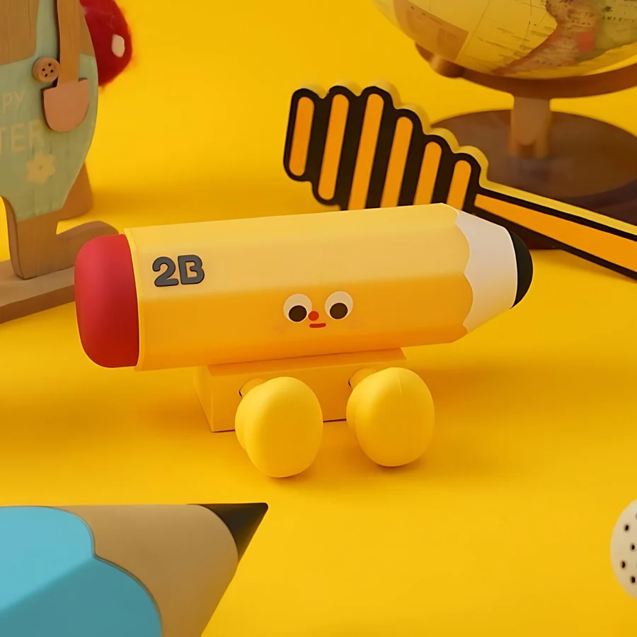 Pencil Shaped Night Lamp with Phone Stand