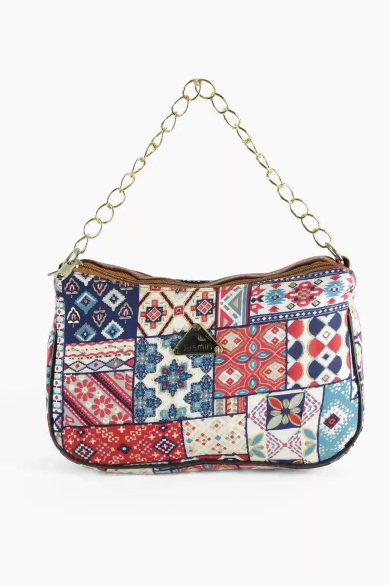 Women's Multi Printed Sling Bag - Sandal