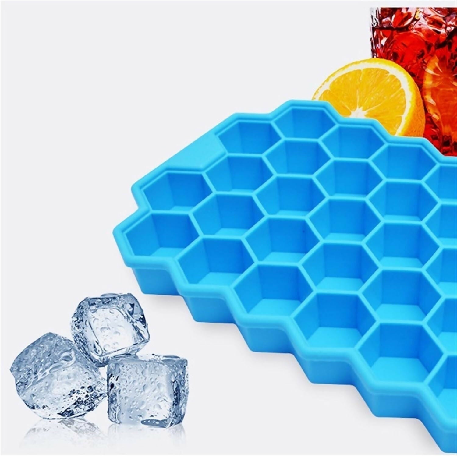Silicone Stackable Ice Cube Tray with Mold