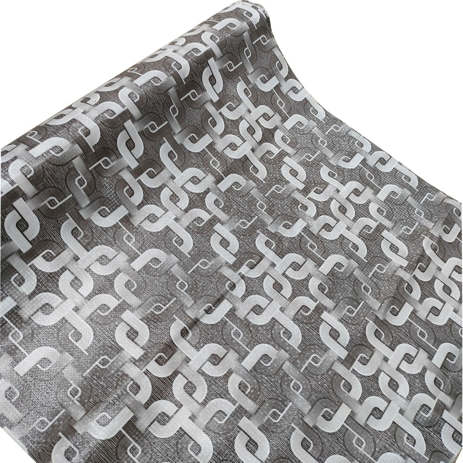 Mopak Décor ShelfLiner used for Wardrobe kitchen cabinet Drawer Slab Roll (Grey)