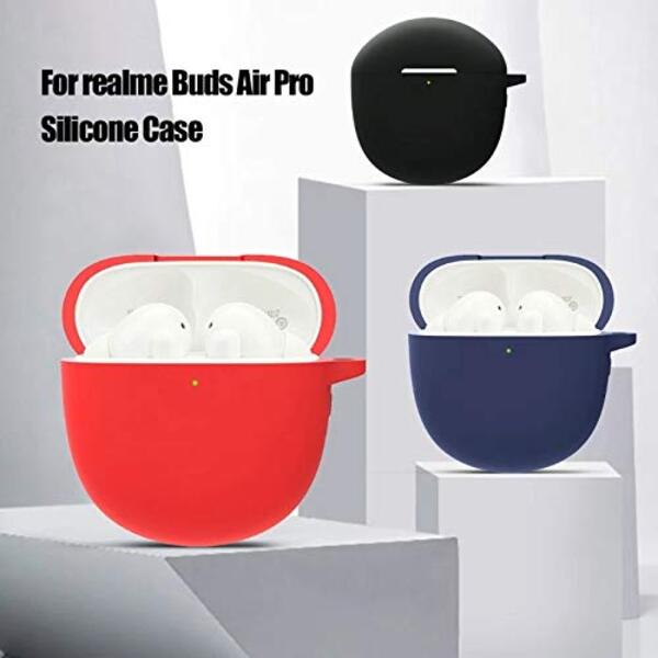 Red Silicone case for Realme Buds Air Pro
