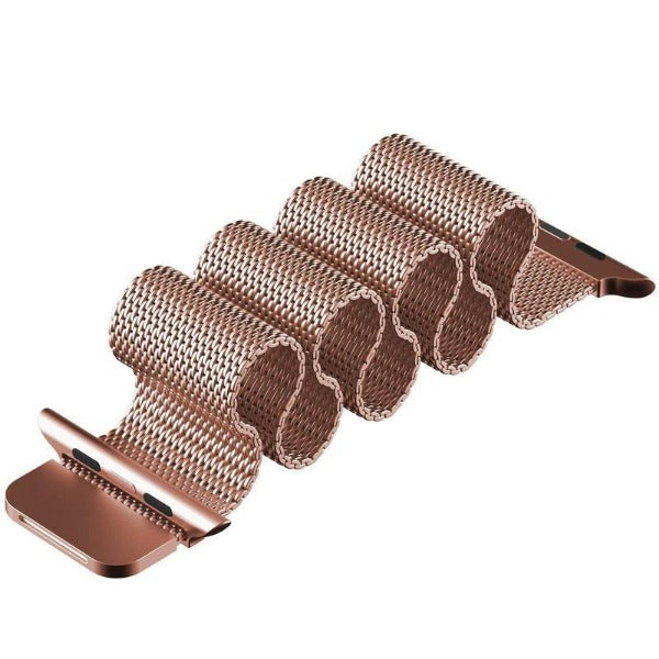 Rose gold Chain Strap For Apple Watch Series 7 (42mm/44mm/45mm/46mm/49mm)