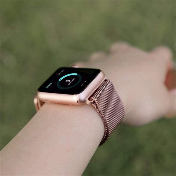 Rose gold Chain Strap For Apple Watch Series 4 (38mm/40mm/41mm)