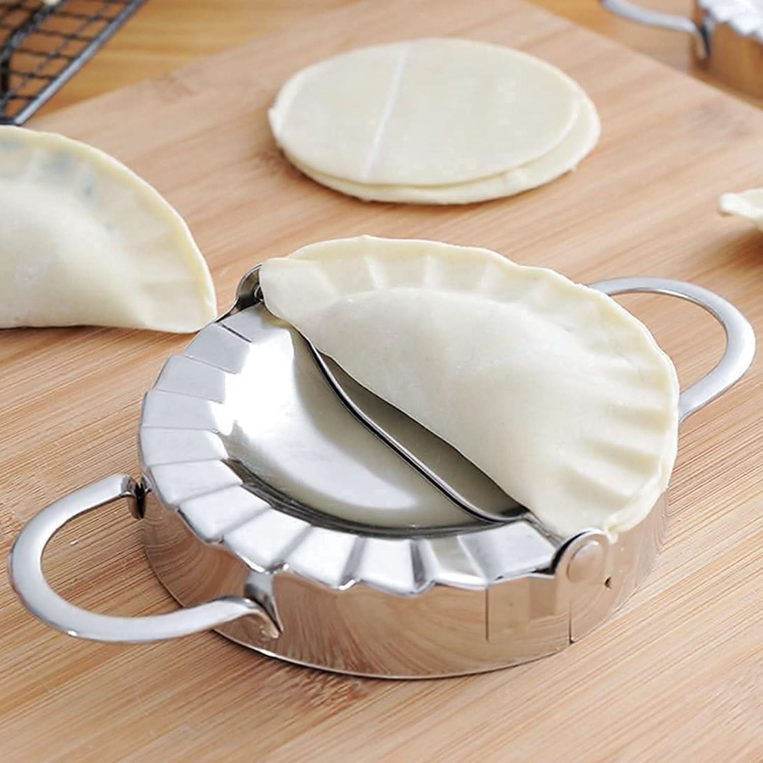 Stainless Steel Dumpling Mold Durable & Rust-Free