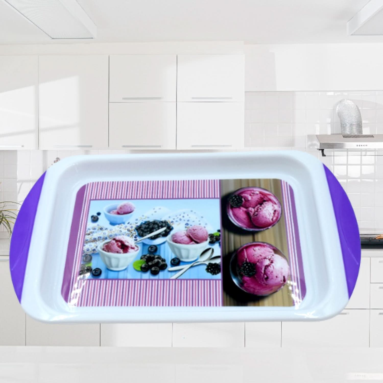 Medium Serving Tray – Durable & Stylish Multipurpose Tray for Home, Kitchen, and Dining