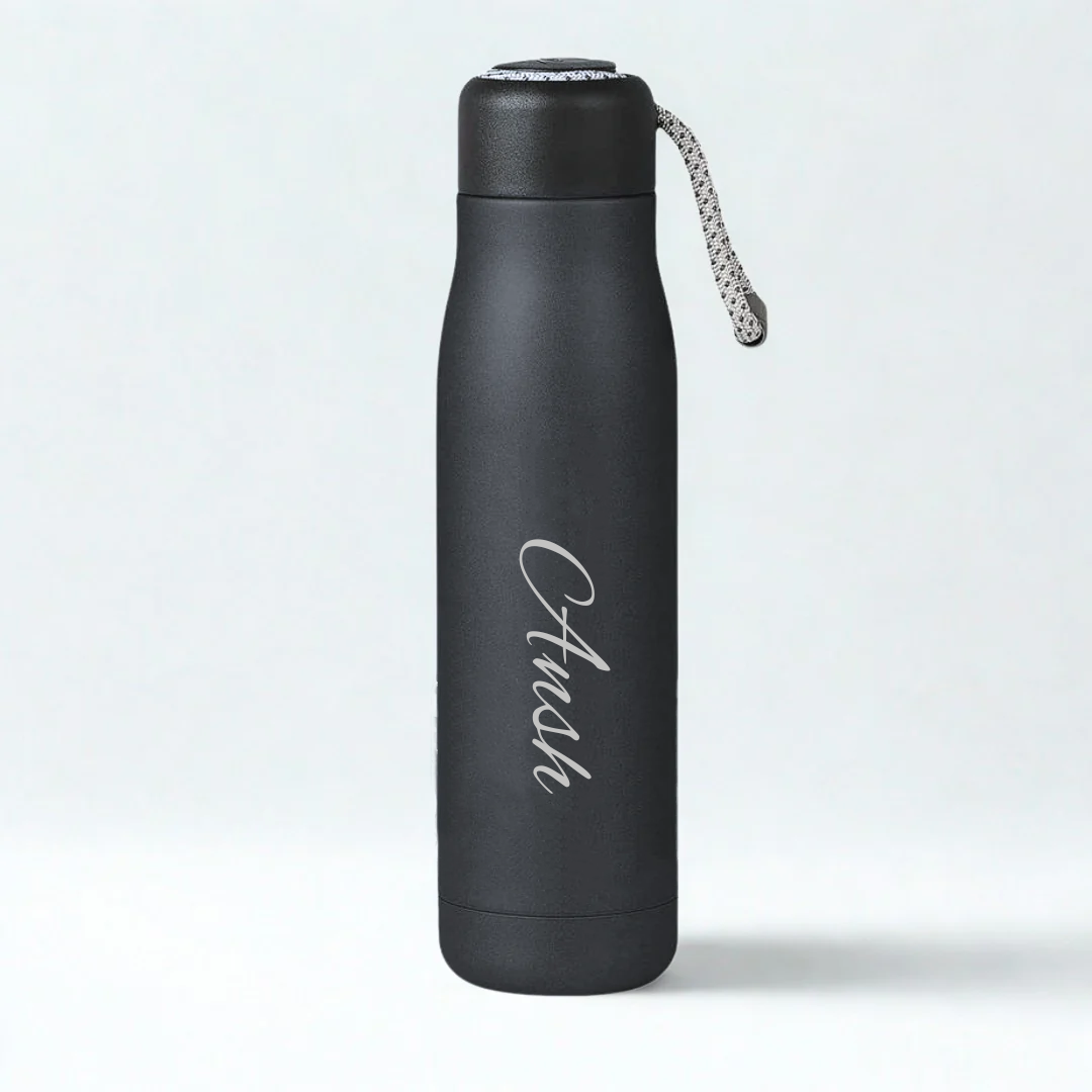 Hot and Cold Vacuum Bottle with Strap | 550ml