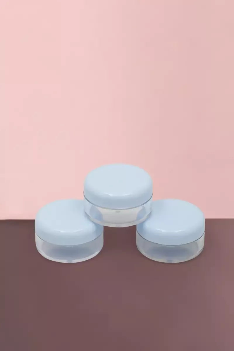 Multipurpose Travel Containers Kit,(Polypropylene) 7 Pcs (Blue)