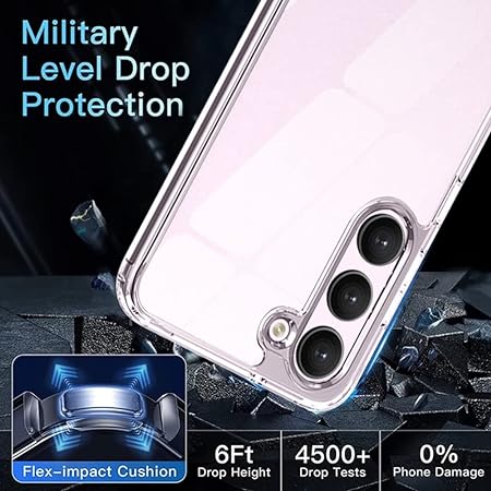 Crystal Clear Transperant case for Samsung S23