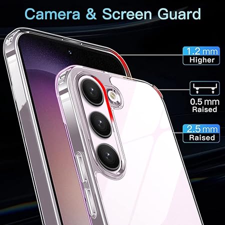 Crystal Clear Transperant case for Samsung S23