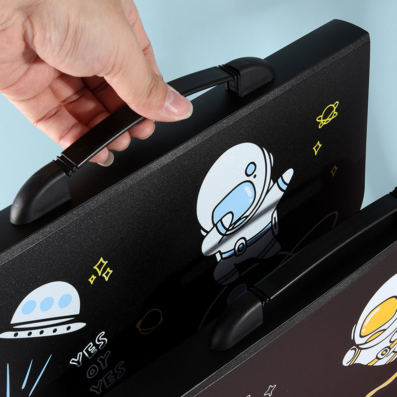 Space Theme Handbag Style File Folder