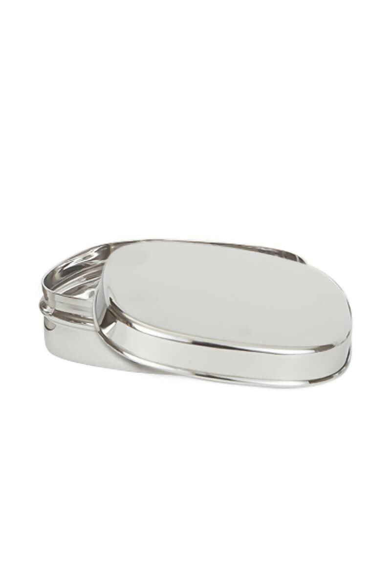 Zion Stainless Steel Sleek Lunch Box - 450 ML