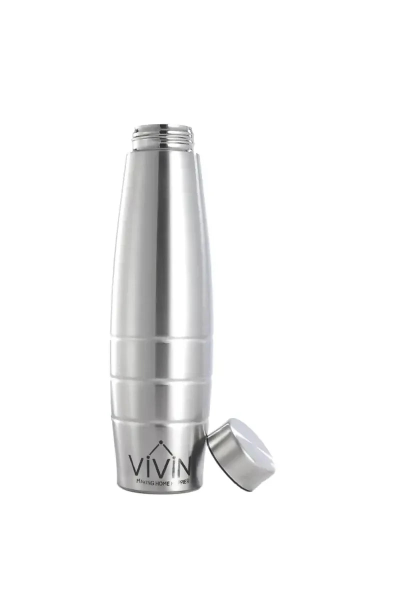 Stainless Steel Water Bottle - (1000 ml, Silver)