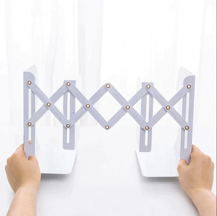 Unicorn Adjustable Bookends Book Organizer Bookshelf