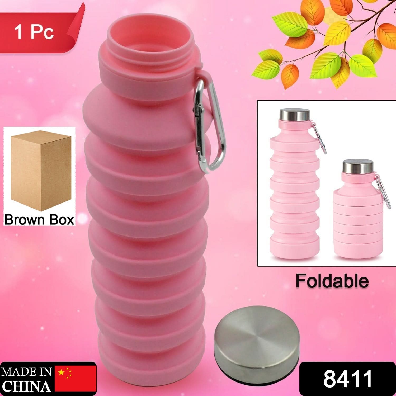 Foldable Silicone Water Bottle