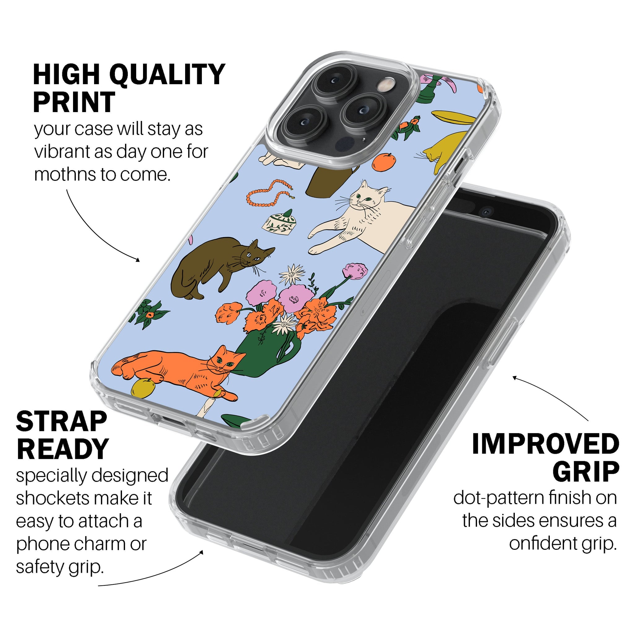 Table Cats  Phone Cover