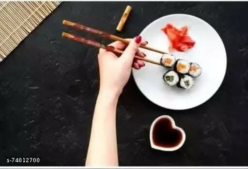 Multispace Classy Wooden Chopsticks (5 pairs)