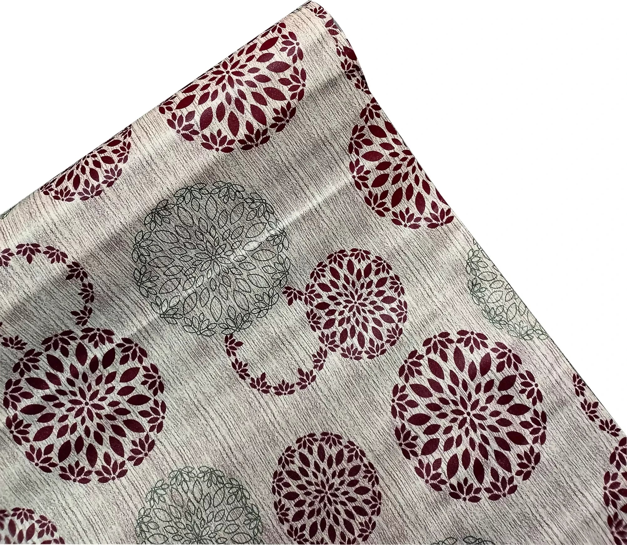 Mopak Decor Polyester Solid Fridge Mat & Cover - 50045 (Brown)