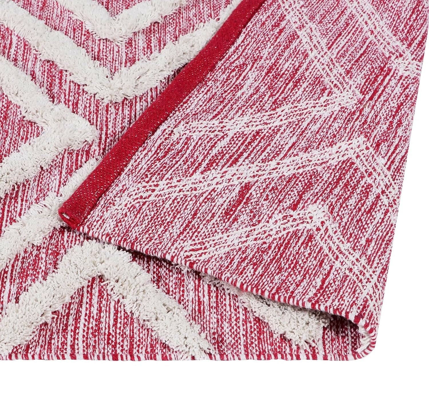 AaHo Multi-Purpose Cotton Rug Bedside, Bed & Kitchen Runner (2x5 ft)