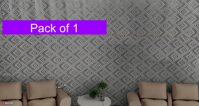 Mopak Decor 1 Meter Shelf adhesive Wallpaper For Wall /Almira,Fridge, Tabletop, for Home and Kitchen Size - 40 x 100 cm Meter (Pack of 1_Silver)