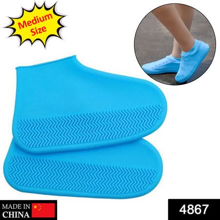 Non-Slip Reusable Silicone Waterproof Shoe Covers
