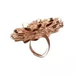 imeless Rose Gold Kundan Ring