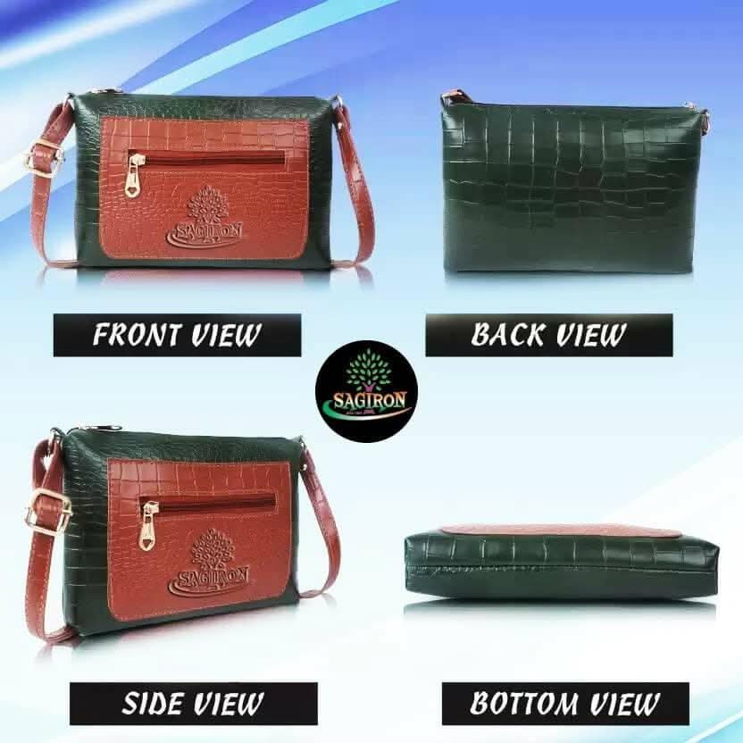 SAGIRON Tan Women Sling Bag