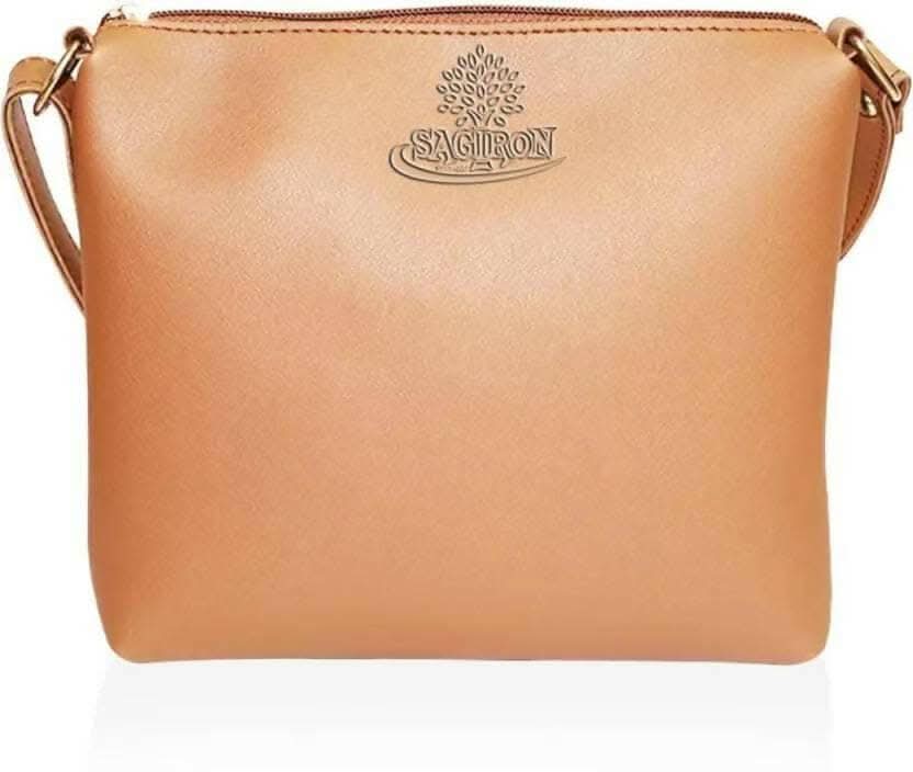 Tan Girls Sling Bag