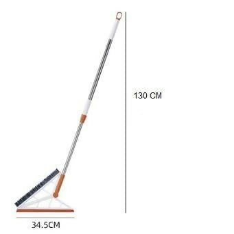 2-in-1 Folding Brush Wiper | Dual-Side Window & Floor Cleaner, Triangle Mop for Household Dust Removal – Pack of 1