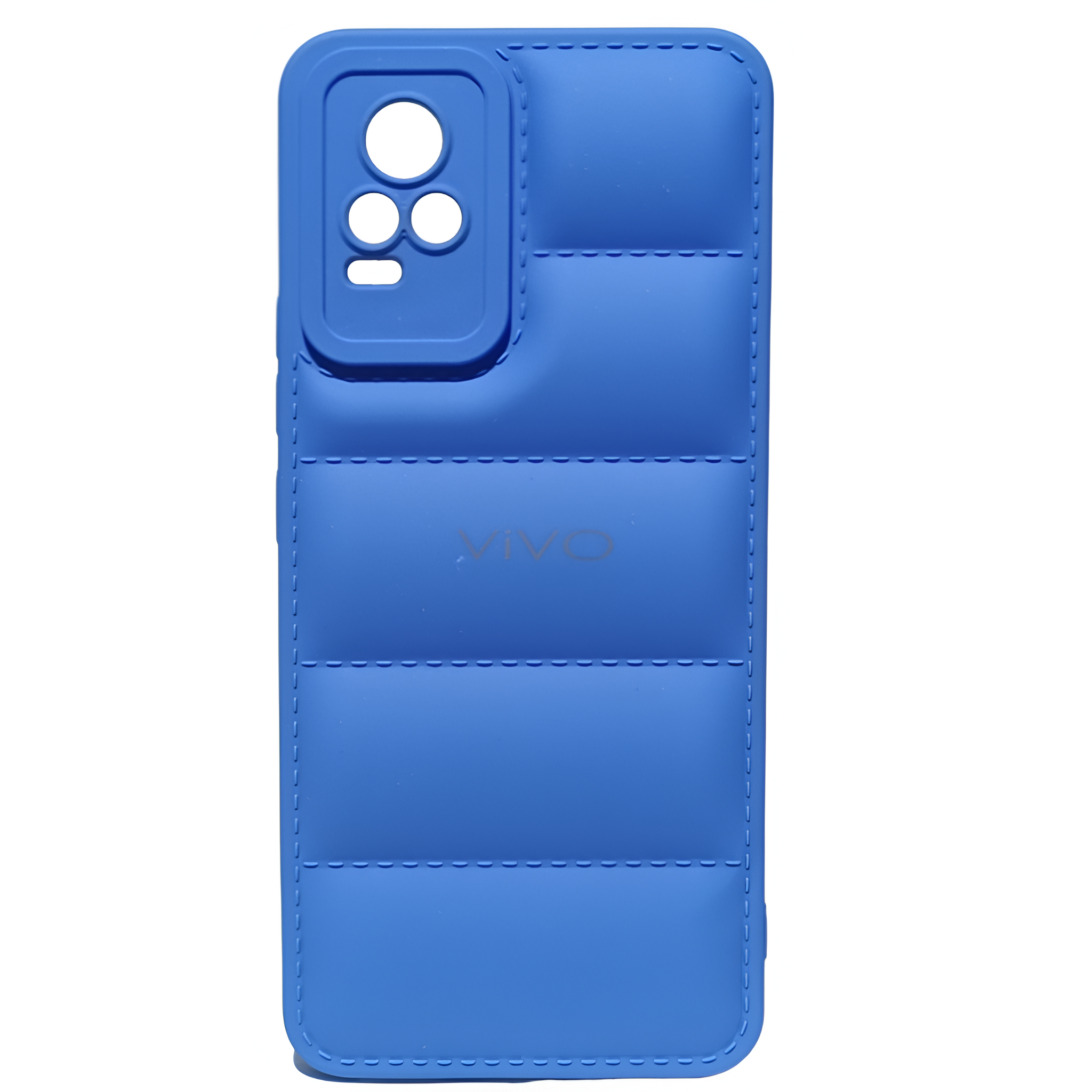 Sky Blue  Puffon silicone case for Vivo V20