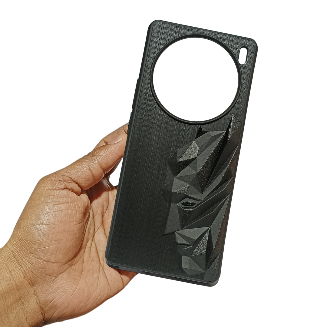 Superhero Engraved logo silicon Case for Vivo X100